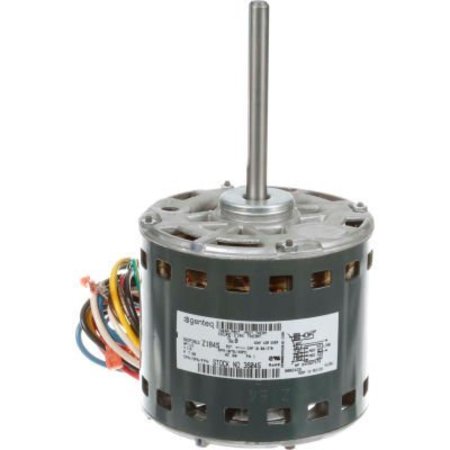 A.O. Smith Genteq OEM Replacement Motor, 1/2 HP, 1075 RPM, 115V, OAO, Rolled Steel 3S045